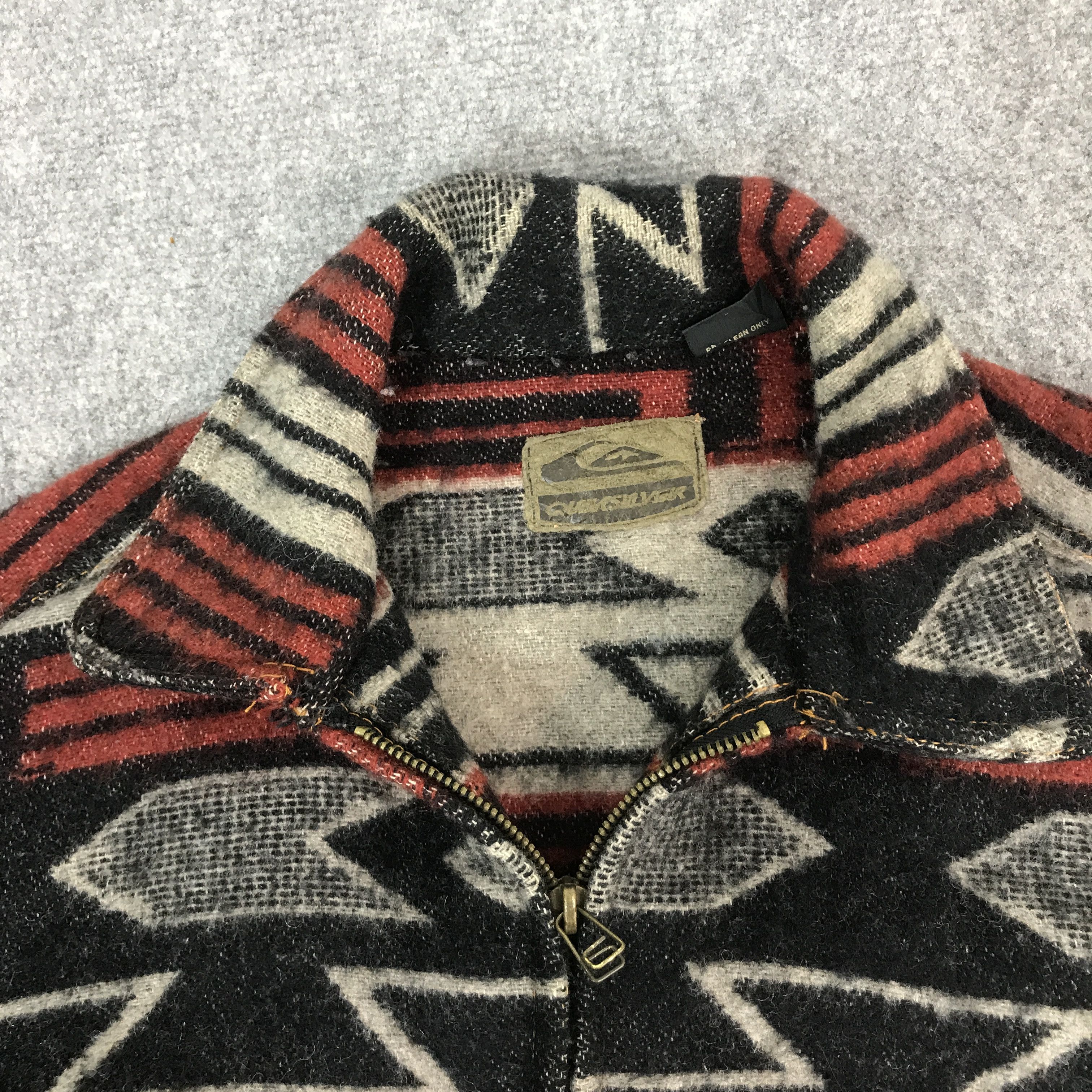 Quicksilver VTG QUICKSILVER NAVAJO ZIP WOOL JACKET Size US M / EU 48-50 / 2 - 7 Thumbnail