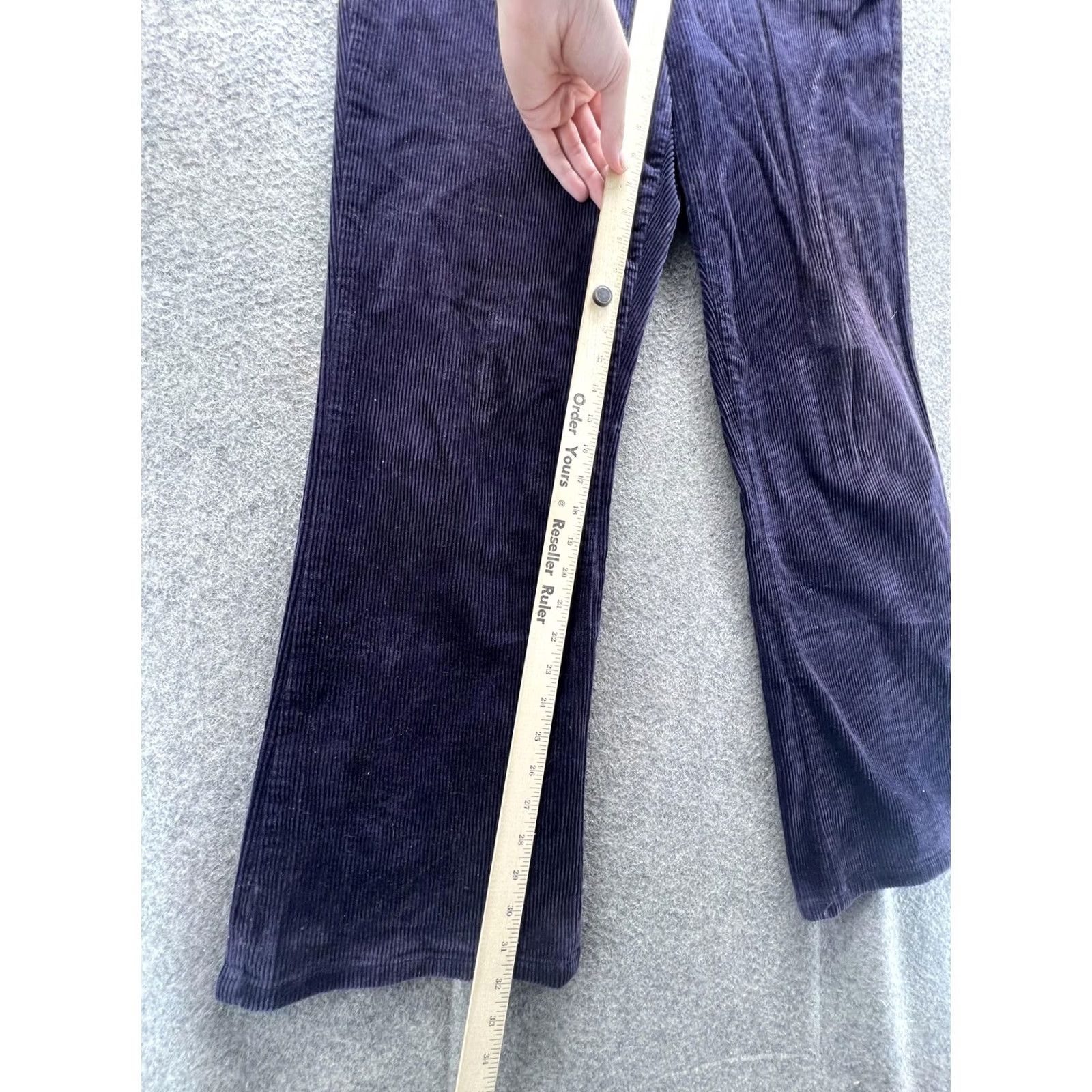 Ralph Lauren Lauren Ralph Lauren Pants Womens 14 Purple Corduroy Straight Khakis Regular Fall Casual Workwear Mens? Womens Size 36" / US 14 / IT 50 - 3 Thumbnail