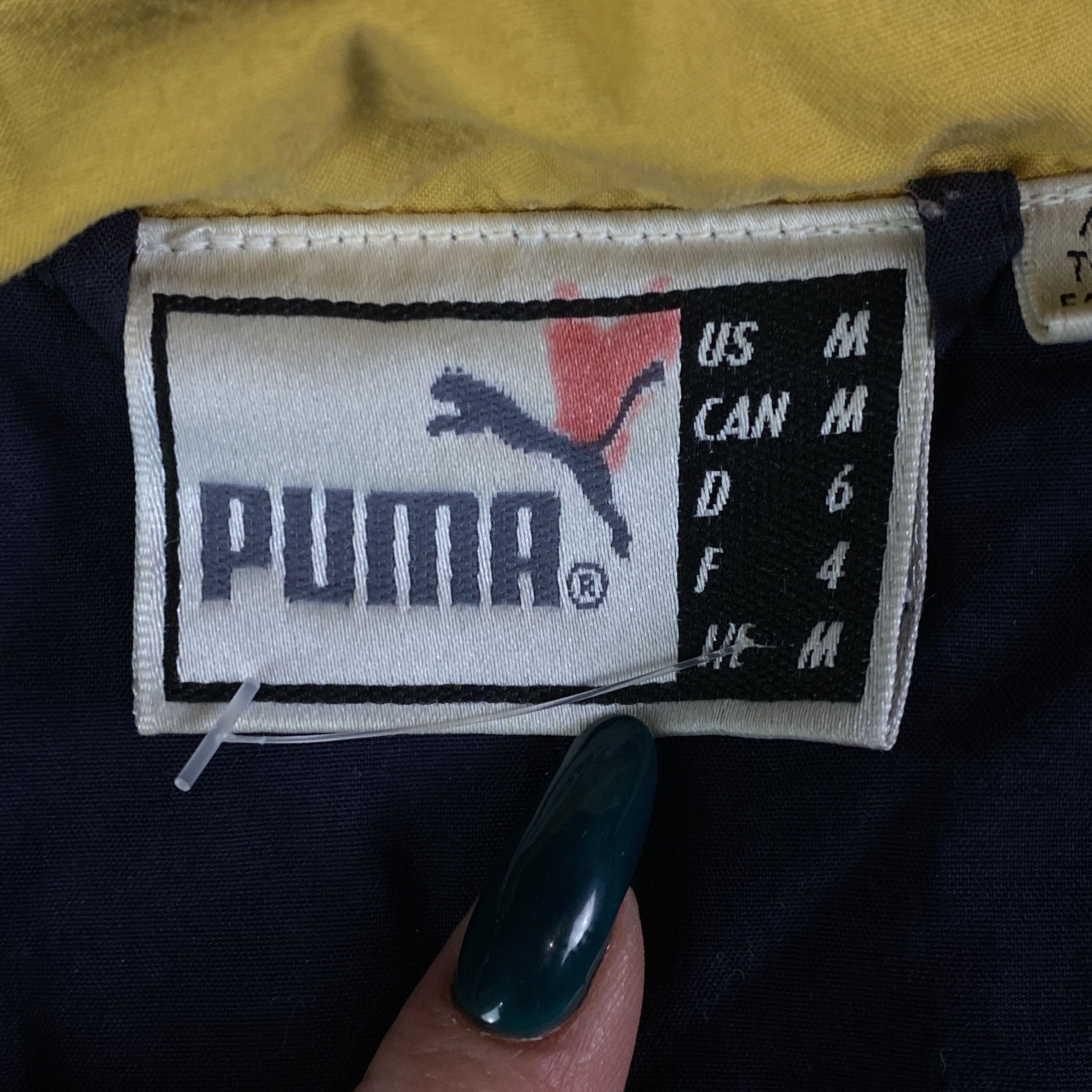 Puma × Vintage Men’s Bomber Jacket Puma Vintage Size M Blue Size US M / EU 48-50 / 2 - 4 Thumbnail