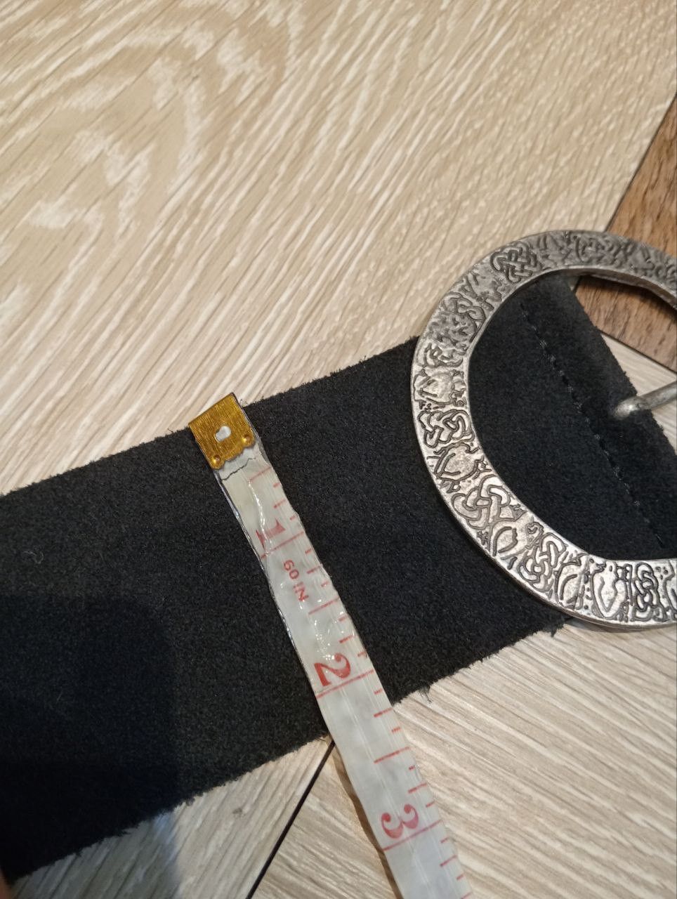 agnes b. AGNES B. CROUTE DE CUIR VACHETTE LEATHER BELT Size ONE SIZE - 7 Thumbnail