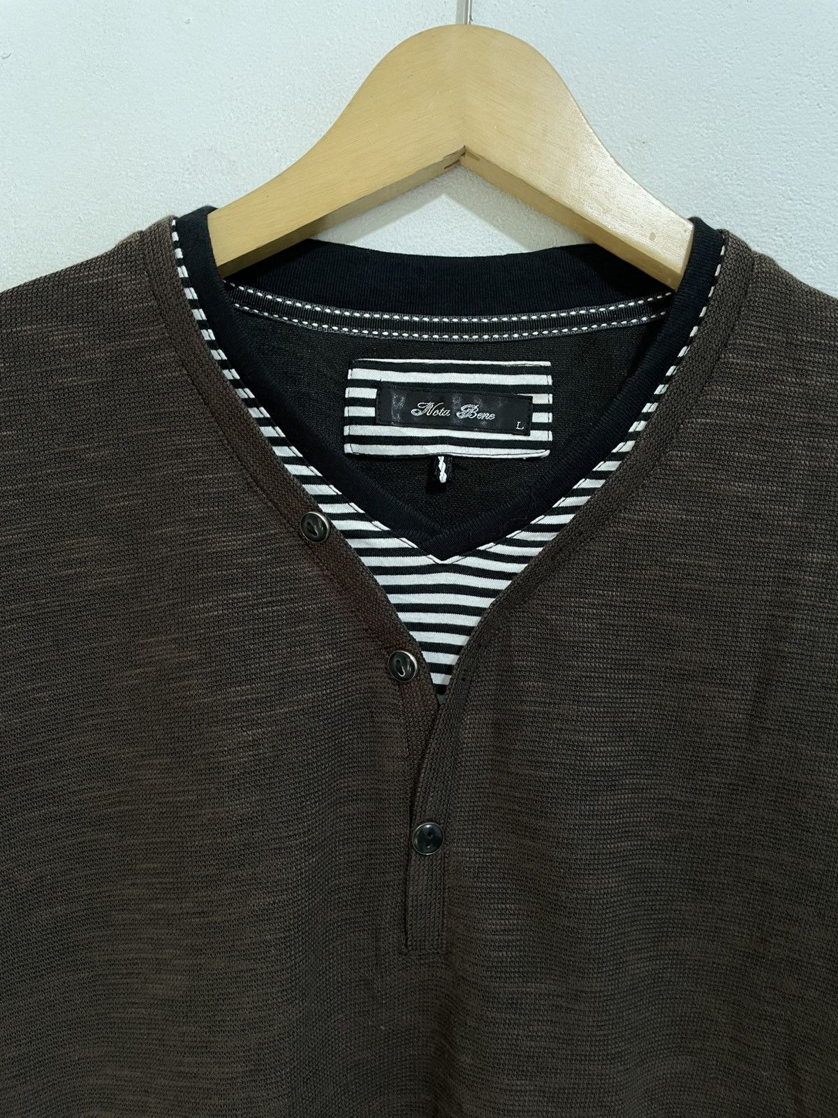 If Six Was Nine Notabene tshirt double layer longsleeve Size US L / EU 52-54 / 3 - 2 Thumbnail