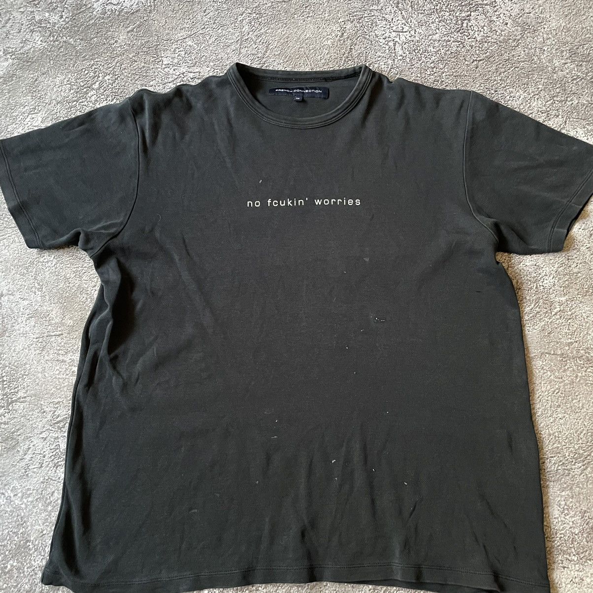 Vintage Vintage Y2K Slogan Graphic Tee Streetwear Sun Faded Boxy M Size US M / EU 48-50 / 2 - 2 Thumbnail