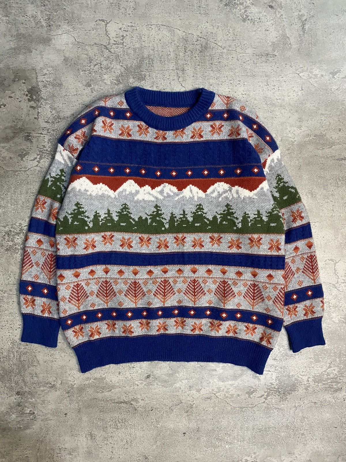 Vintage Knit sweater vintage pattern look coogi Size US L / EU 52-54 / 3 - 2 Thumbnail