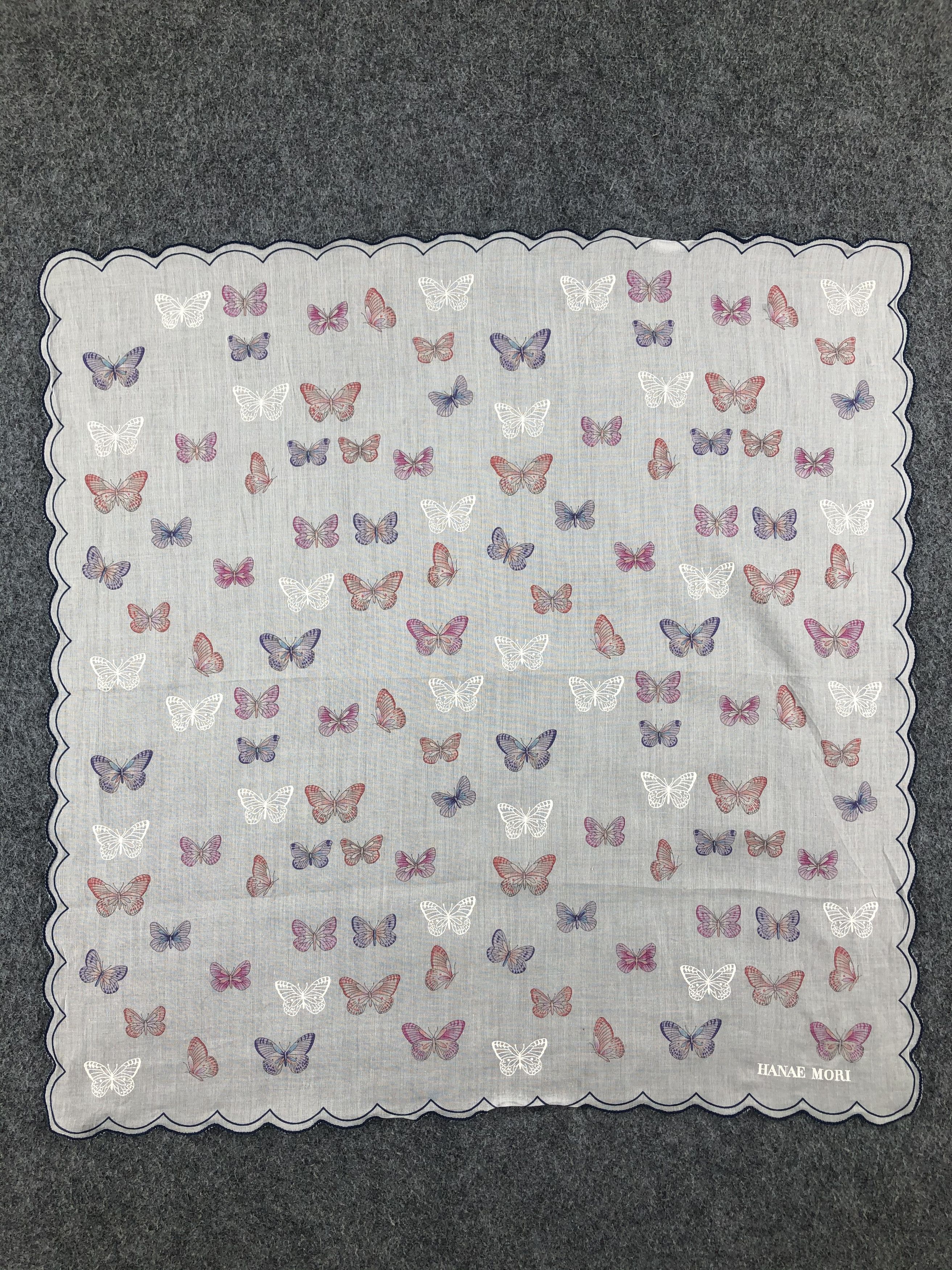 Hanae Mori × Japanese Brand × Vintage Hanae Mori Handkerchief / Bandana / Neckerchief Size ONE SIZE - 3 Thumbnail