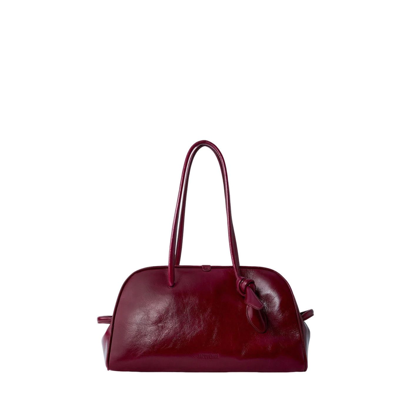 JACQUEMUS The Medium Turismo Red Top Handle Bag New & Authen