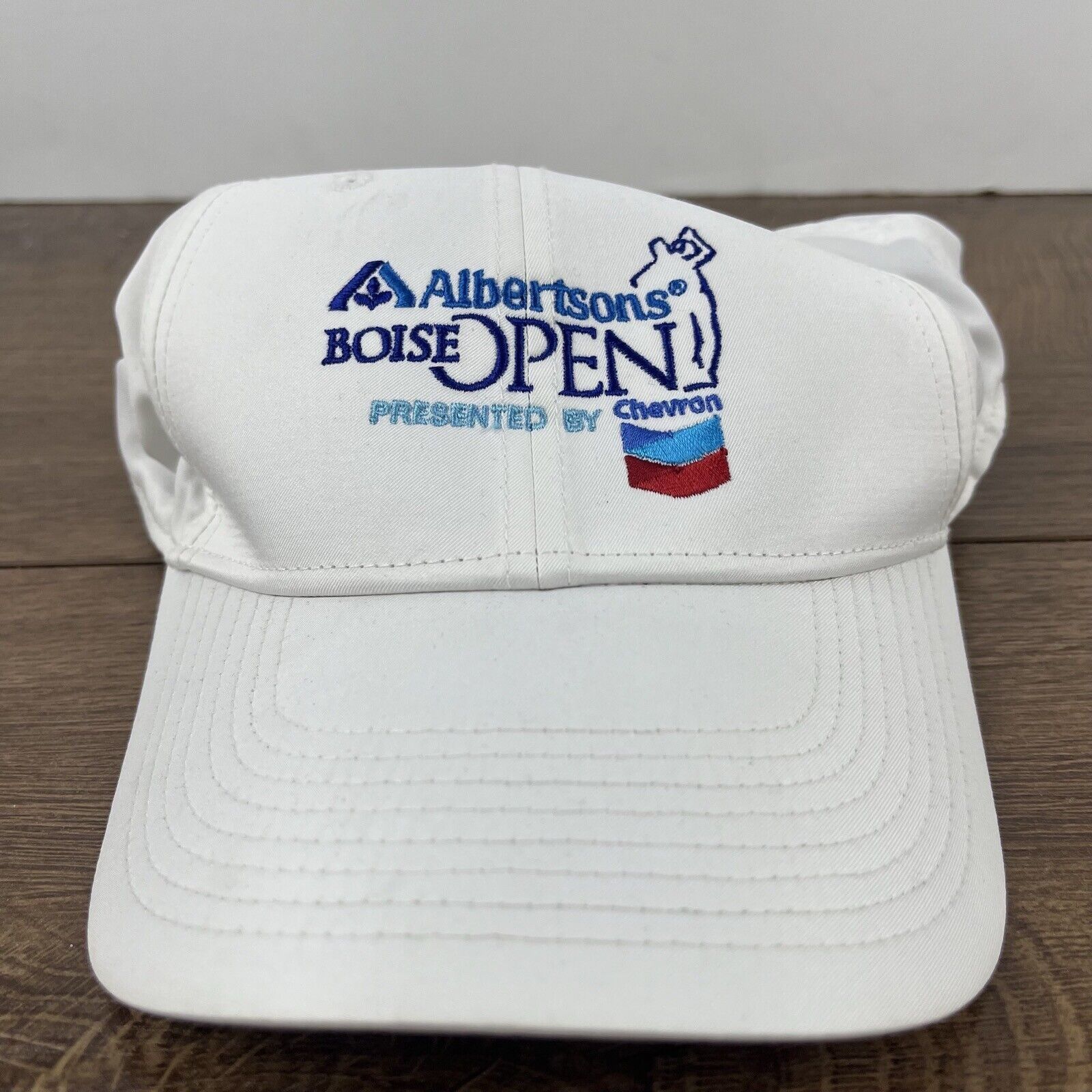 Nike Albertsons Boise Open Hat Nike Golf White Adjustable Hat Whi Size ONE SIZE - 6 Thumbnail