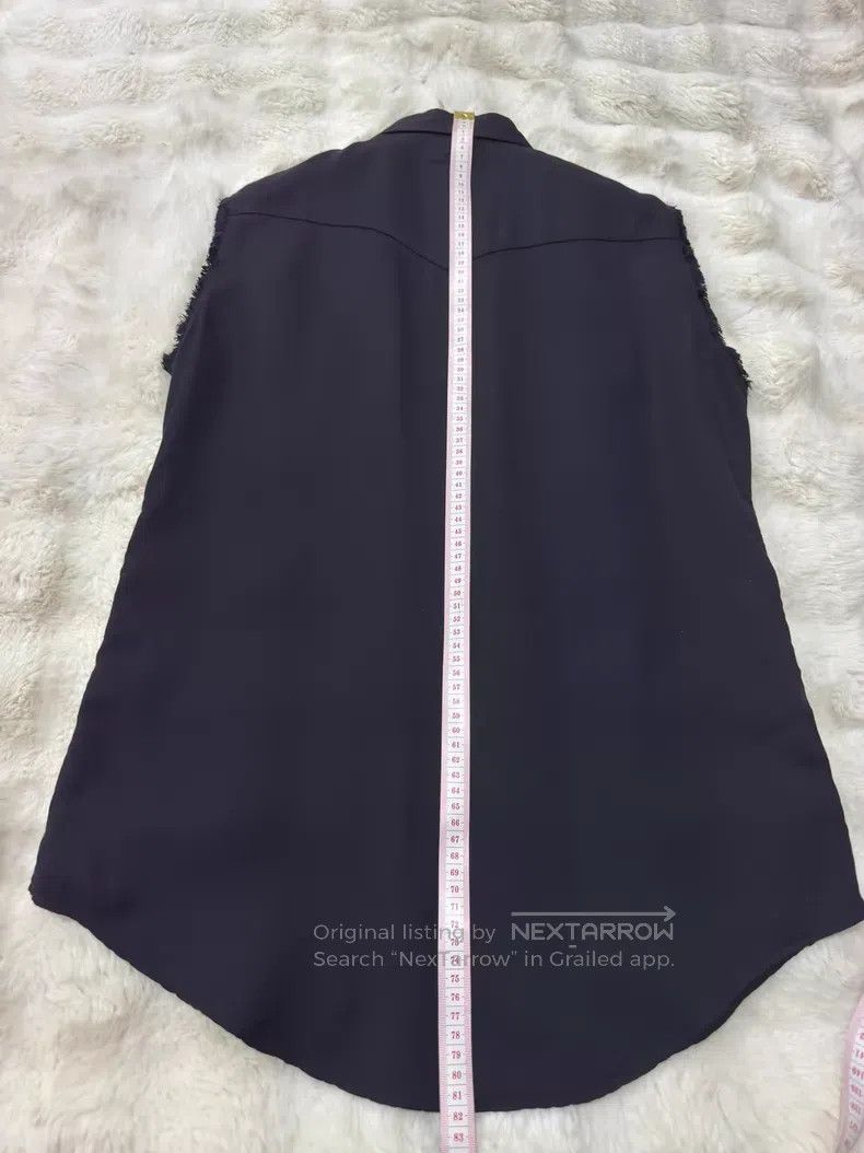 Saint Laurent Paris Saint Laurent Paris Sleeveless Shirt Vest i Size US S / EU 44-46 / 1 - 9 Thumbnail