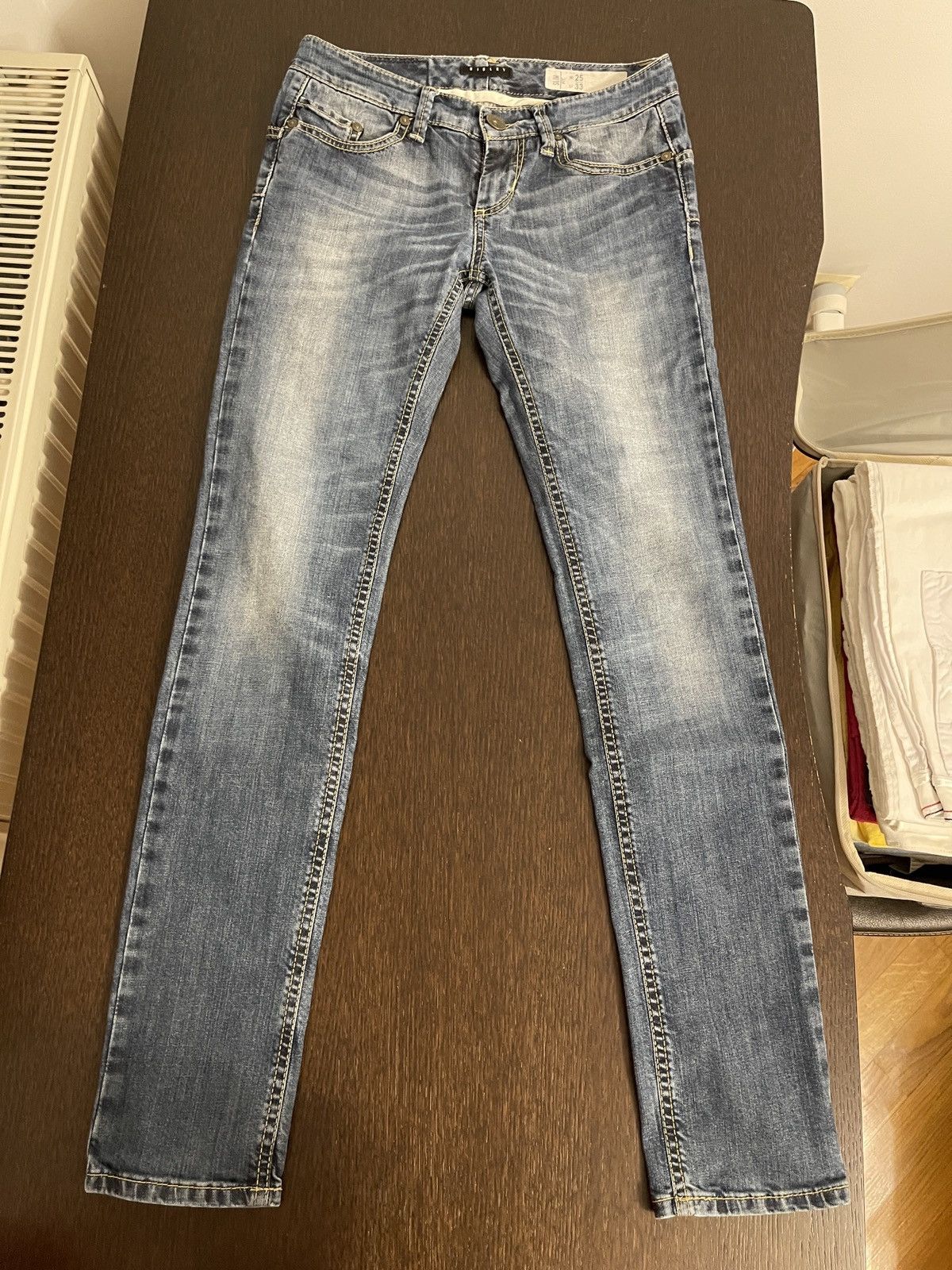 Benetton Benetton skinny blue jeans Size 25" / US 0 / IT 36 - 1 Thumbnail