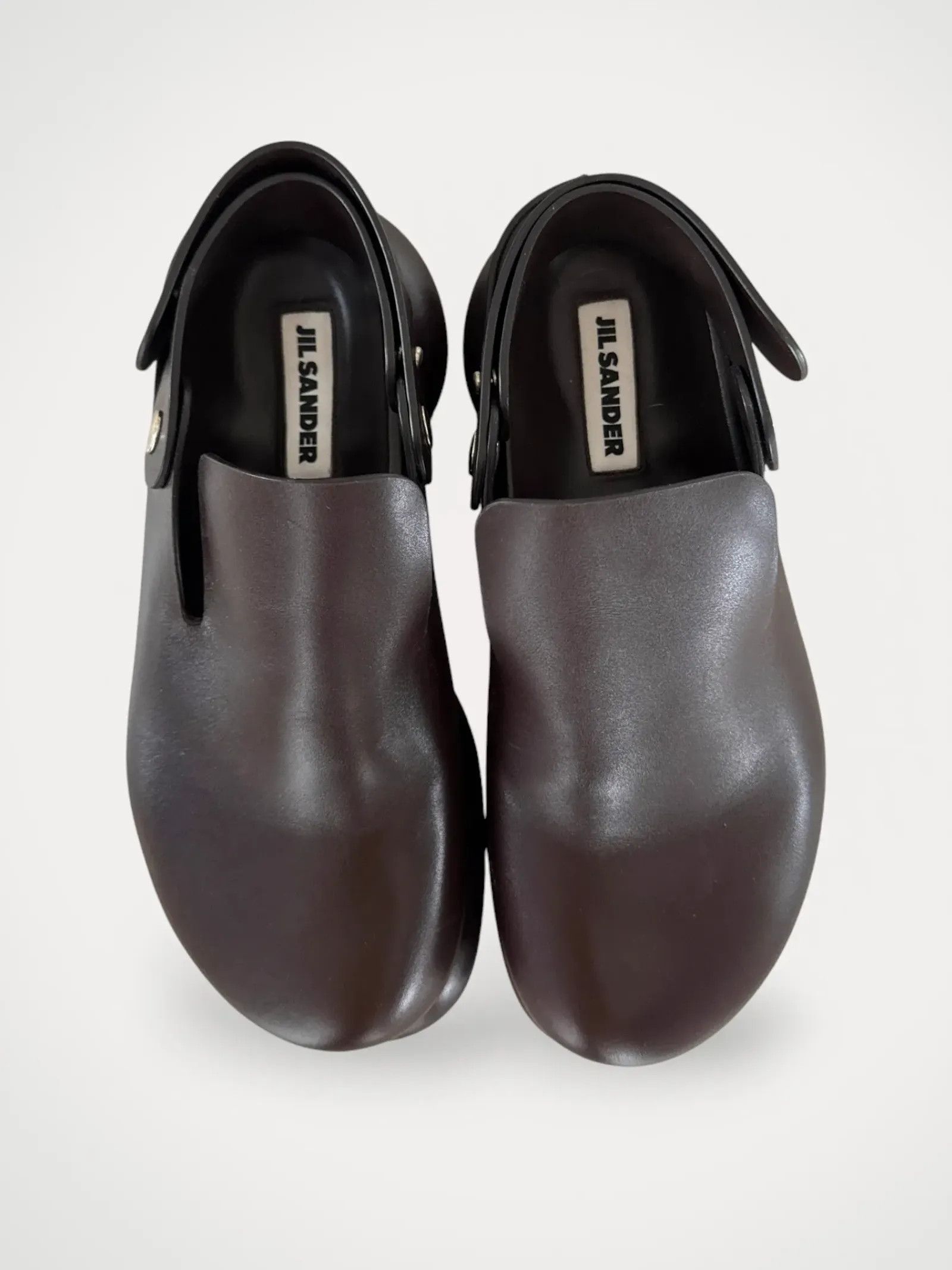 Jil Sander Jil Sander Jil Sander Leather Mules & Clogs Loafers Size US 8 / IT 38 - 1 Thumbnail