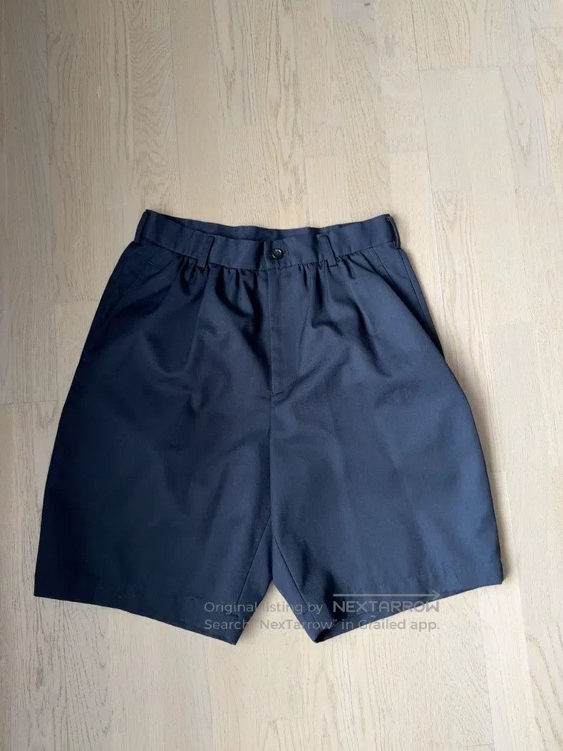 Comme des Garcons Comme des Garcons size S Wool shorts, size s, navy blue Size 23" - 1 Thumbnail