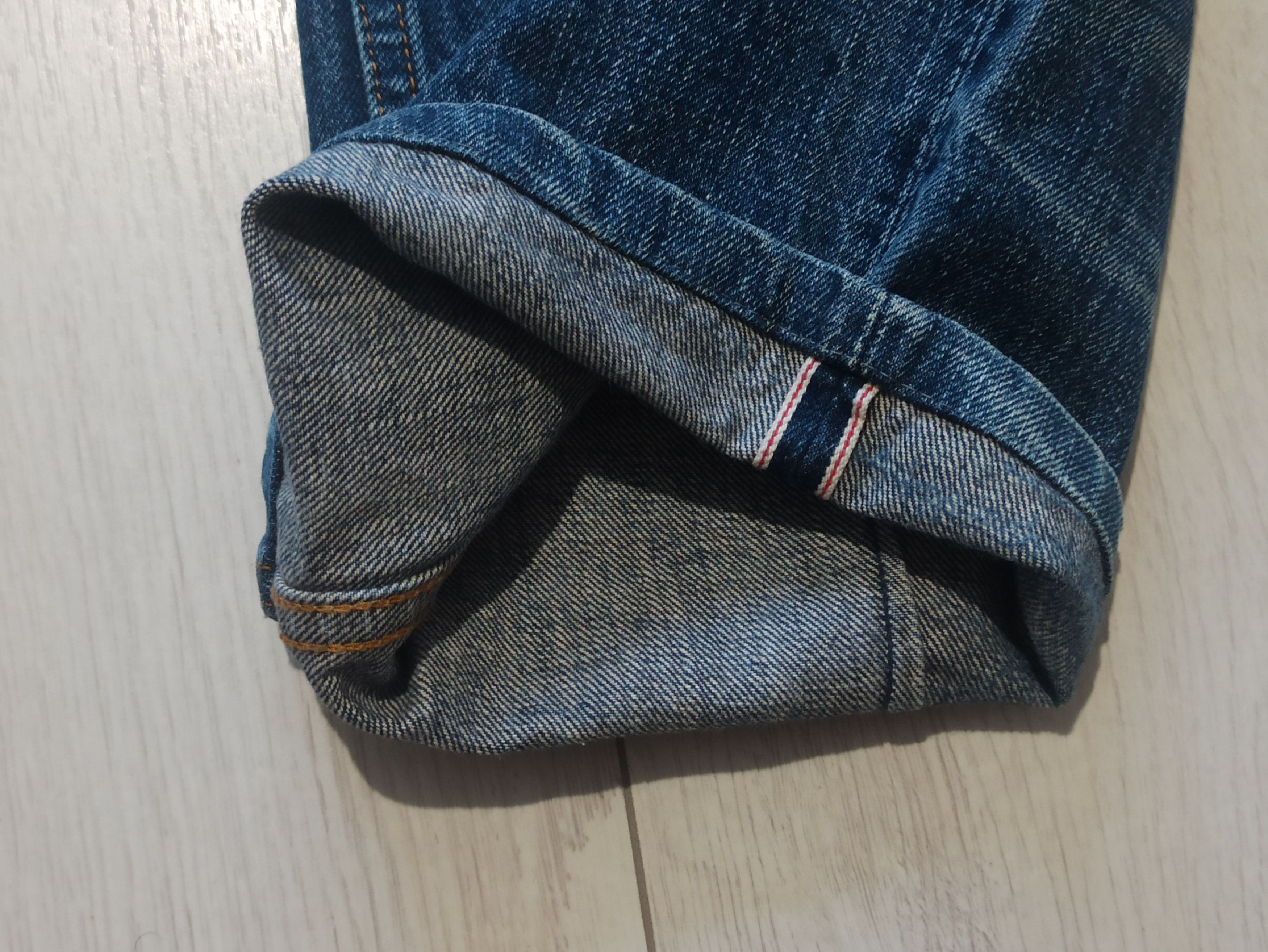 DENHAM × Japanese Brand × Vintage Denham selvedge Jeans Made in Japan Size US 34 / EU 50 - 5 Thumbnail