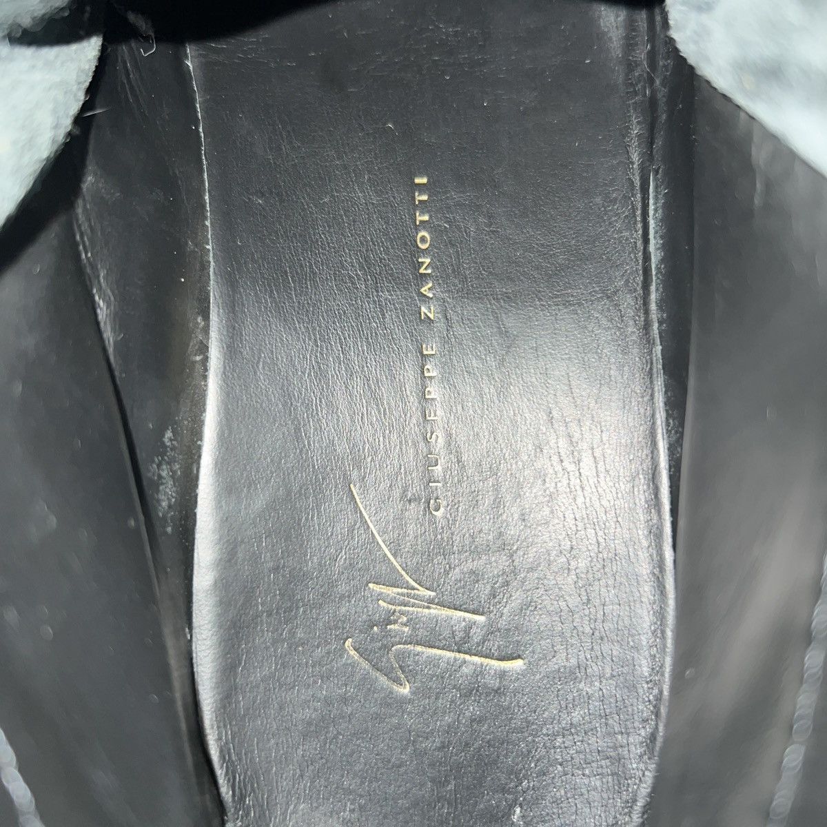 Giuseppe Zanotti Giuseppe Zanotti GZ Double Buckle Patent Silk High Tops Size US 7 / IT 37 - 14 Thumbnail