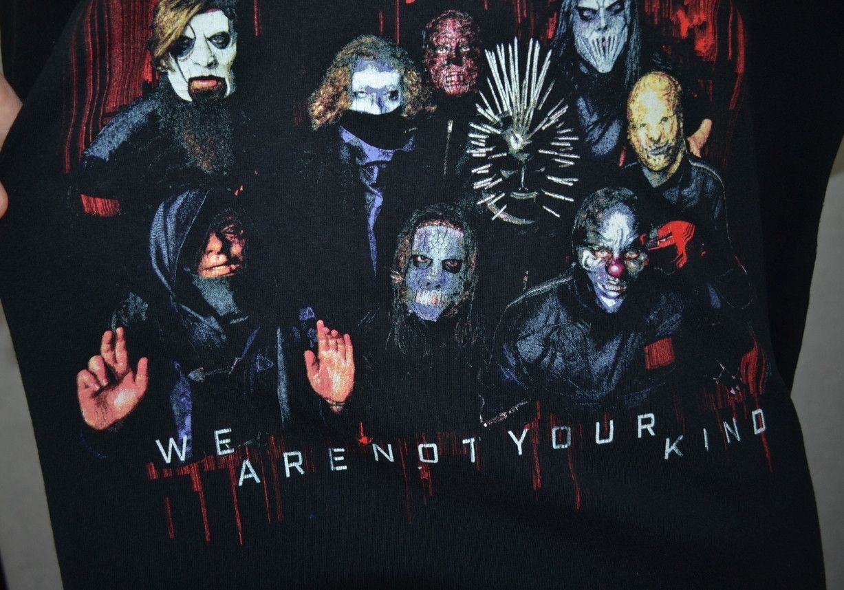 Band Tees × Slipknot × Vintage 2019 Slipknot We Are Not Your Kind Graphic Tour Tee Size US XL / EU 56 / 4 - 7 Thumbnail