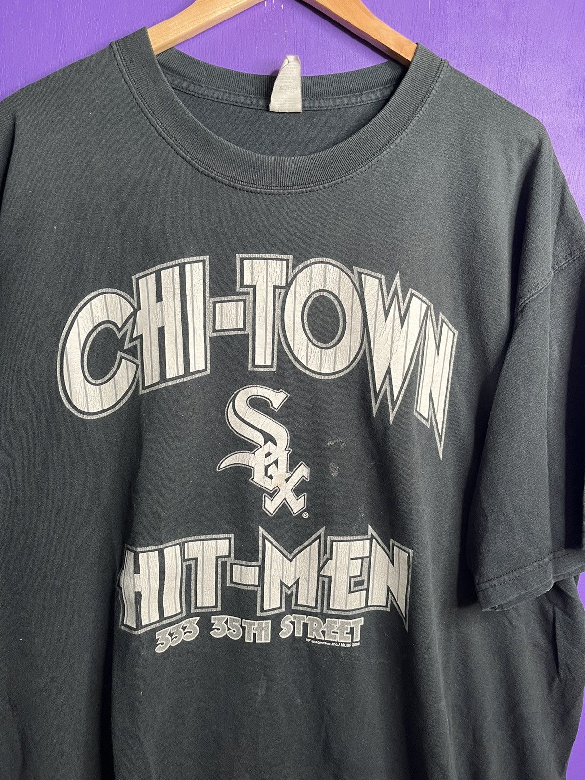 MLB × Vintage Vintage 2005 Chicago white sox hit men t-shirt Size US XXL / EU 58 / 5 - 3 Thumbnail
