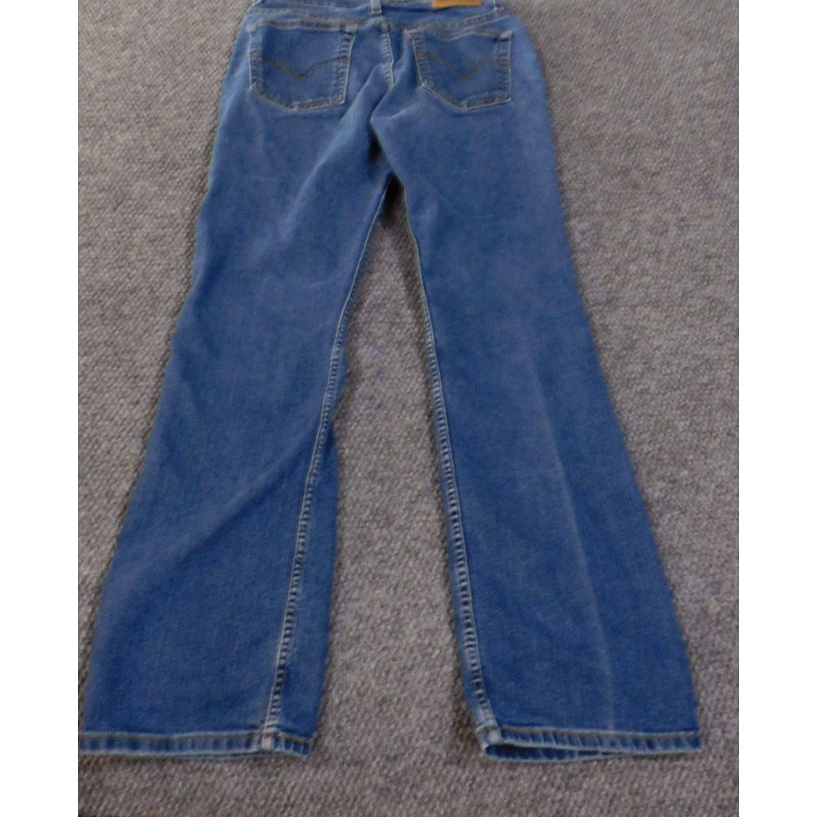 Levi's Levi's 515 Jeans Bootcut Women 10 Regular Blue Denim USA Mid Rise 31in Inseam Zipper Stretch Vintage No Size 32" / US 10 / IT 46 - 6 Thumbnail