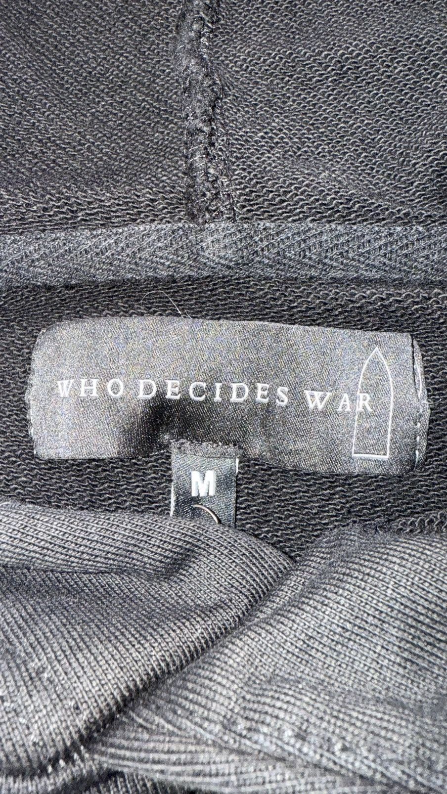 Who Decides War WDW x POTN Coal Hoodie Size US M / EU 48-50 / 2 - 4 Thumbnail