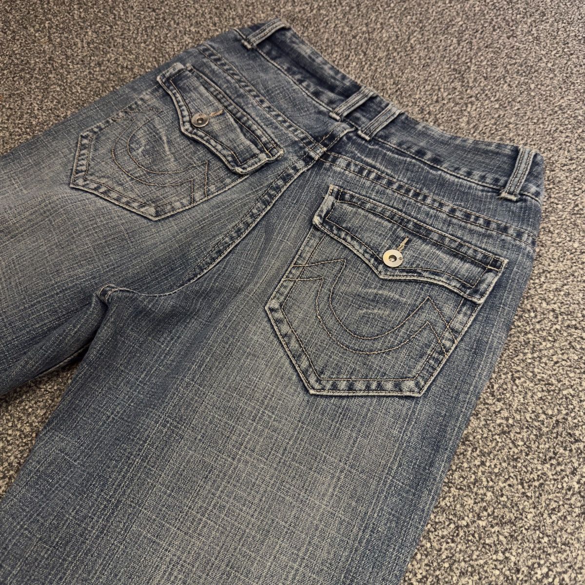 Japanese Brand Y2K Flared Boot Cut Japanese Preton Jean True Religion Style Size US 30 / EU 46 - 7 Thumbnail