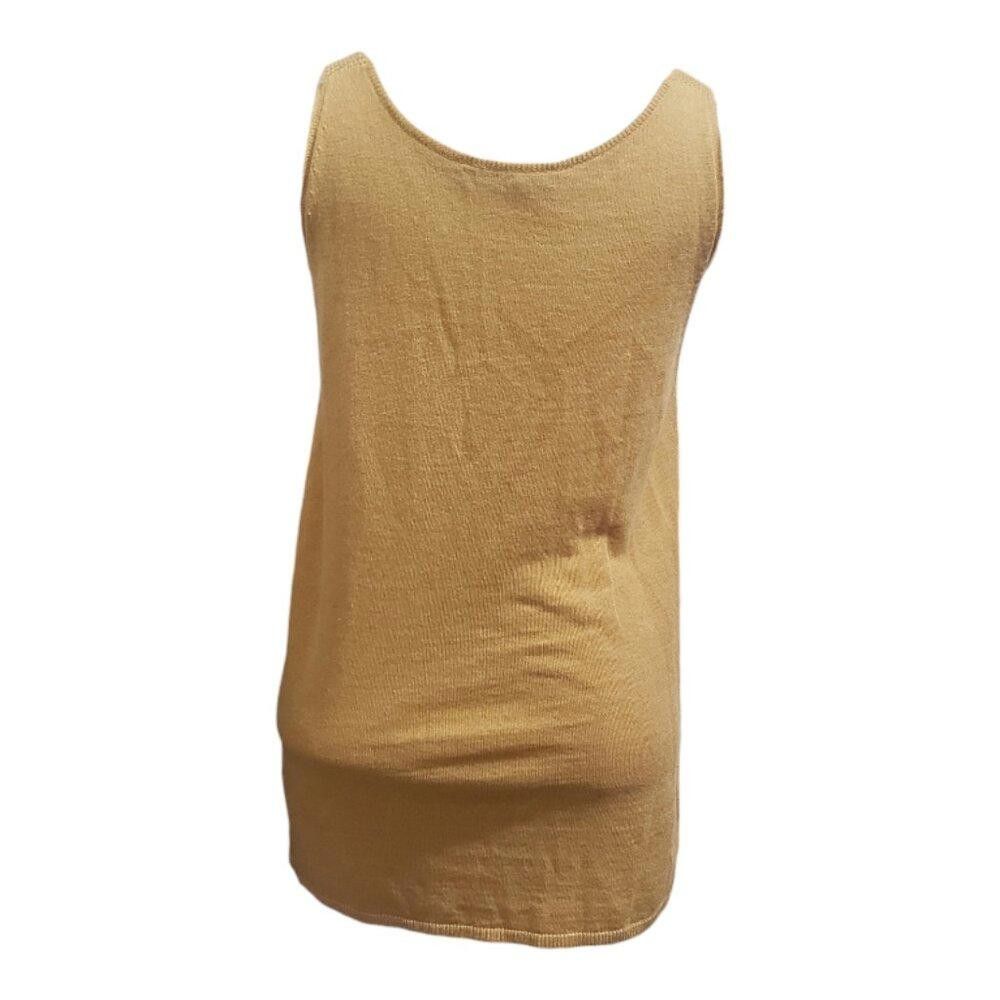 Designer CT1840 Piazza Sempione Lightweight Tank Sweater L Size L / US 10 / IT 46 - 4 Thumbnail