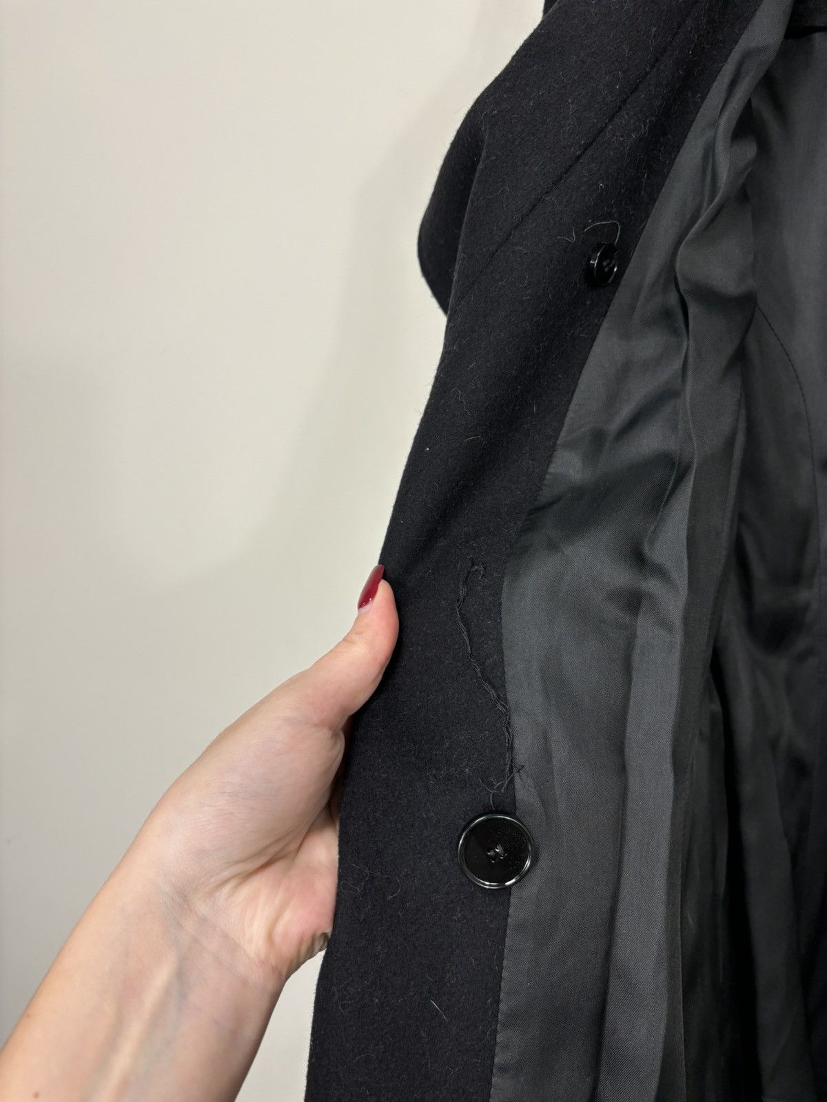 MAX&Co. Max & Co Max Mara Double Breasted Women’s Long Wool Coat Size M / US 6-8 / IT 42-44 - 14 Thumbnail