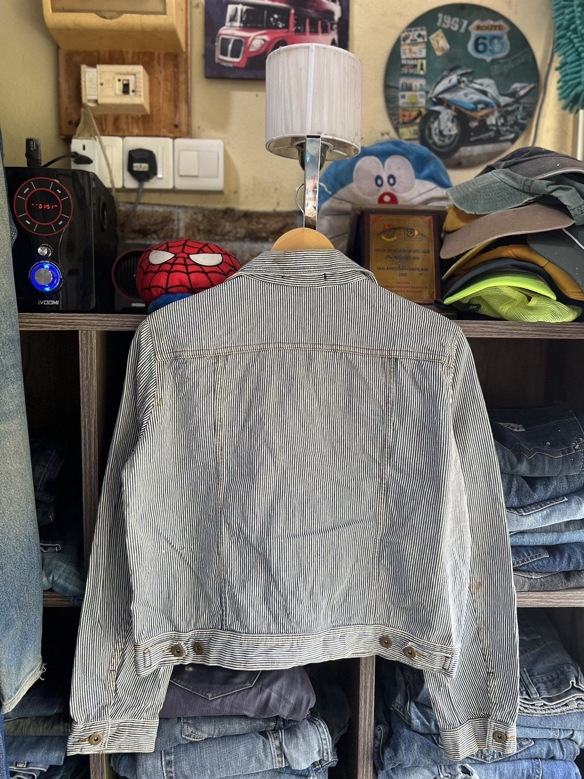 GU 🔥GU Hickory Stripe Denim Jacket Size M / US 6-8 / IT 42-44 - 2 Thumbnail
