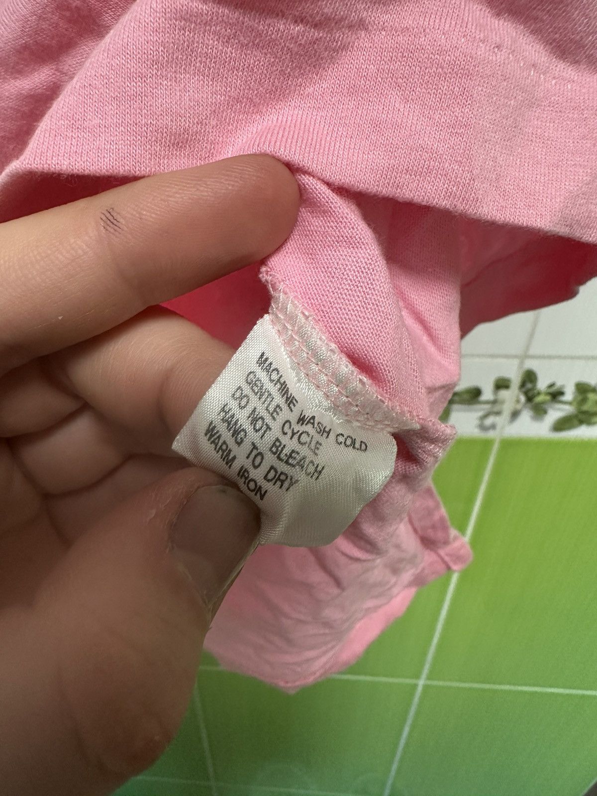 Burberry × Vintage Vintage Burberry Luxury Polo T-Shirt pink made in USA Size US S / EU 44-46 / 1 - 4 Thumbnail
