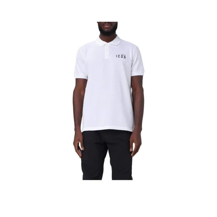 Dsquared2 DSQUARED2 Icon Logo Short Sleeve Polo Shirt 0079 Size US S / EU 44-46 / 1 - 1 Thumbnail