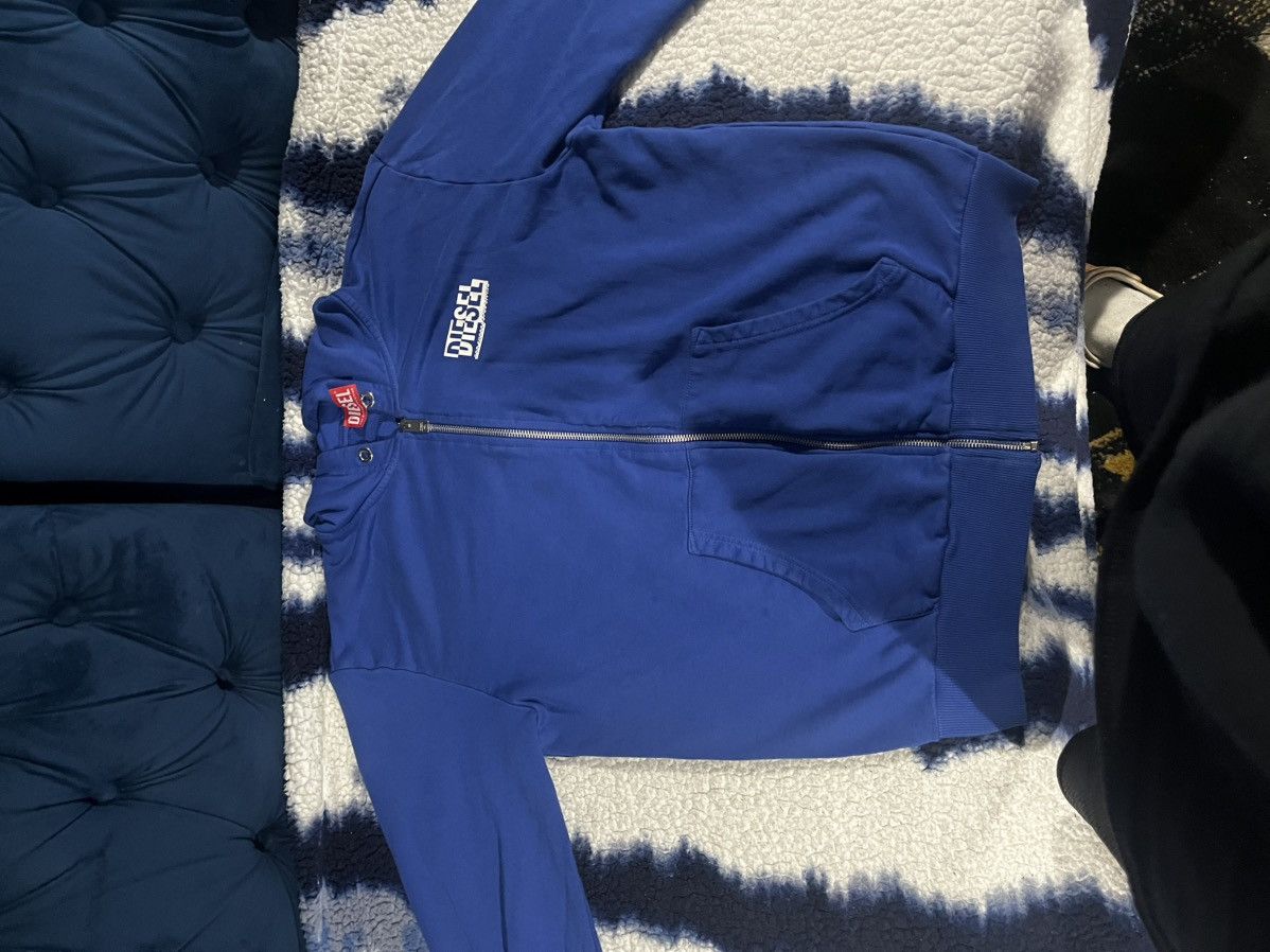 Diesel Diesel Men's Zip-Up Hoodie Size US S / EU 44-46 / 1 - 1 Thumbnail