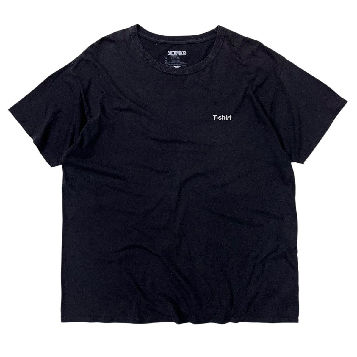 Vetements VETEMENTS T-SHIRT 2017 Size US XL / EU 56 / 4 - 2 Thumbnail