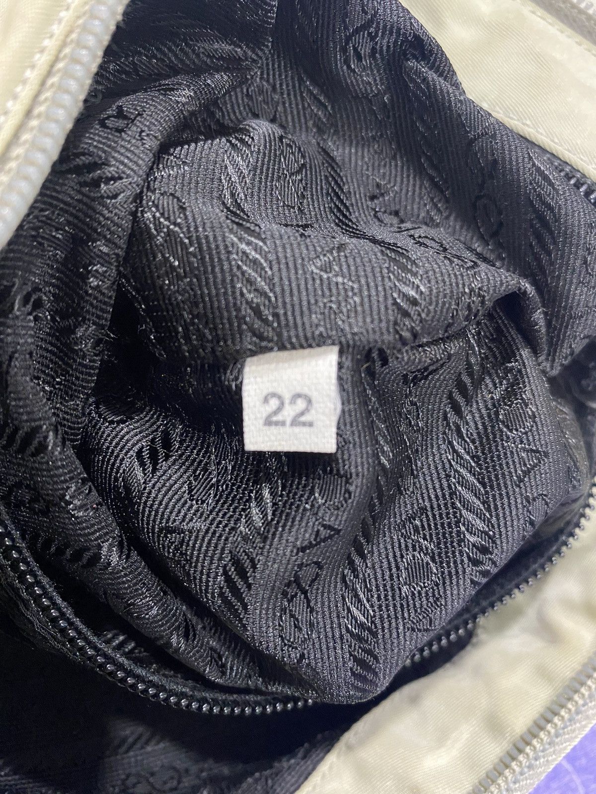Prada AUTHENTIC PRADA BORSA IN TESSUTO MARE HAND BAG MADE IN ITALY Size ONE SIZE - 8 Thumbnail
