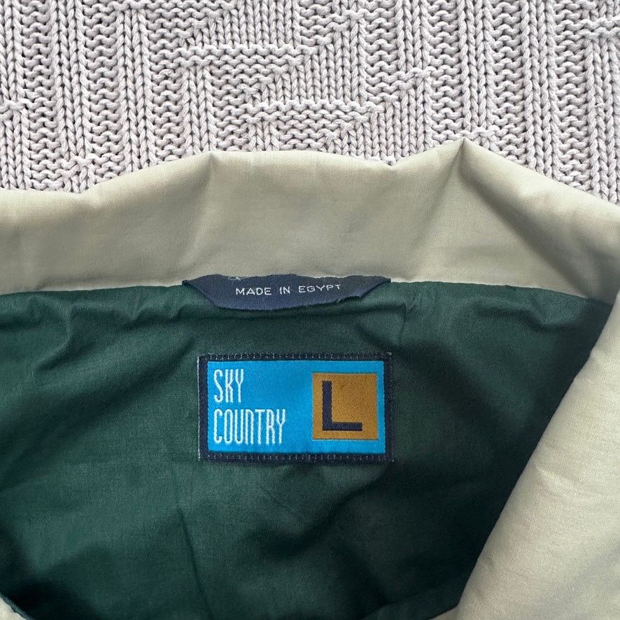 Other Vintage 80s Sky Country green windbreaker jacket size L Size US L / EU 52-54 / 3 - 4 Thumbnail