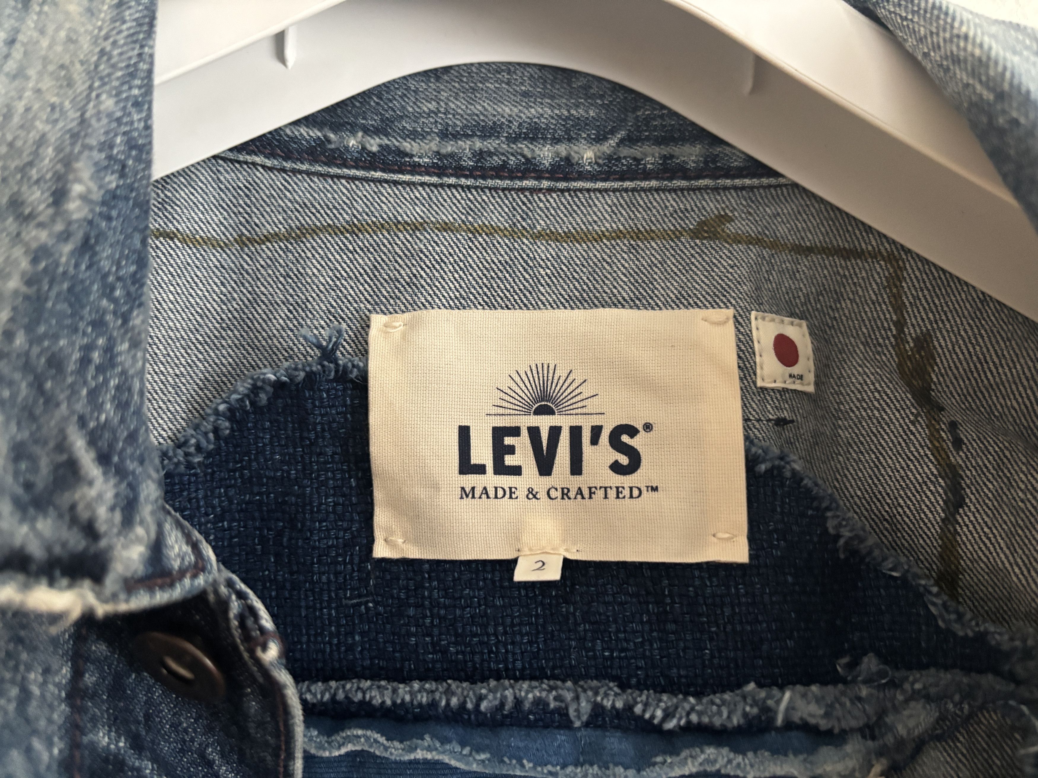 Levi's Made & Crafted Boro Patchwork Blue Denim Type IV Trucker Jacket - Medium Size US M / EU 48-50 / 2 - 3 Thumbnail
