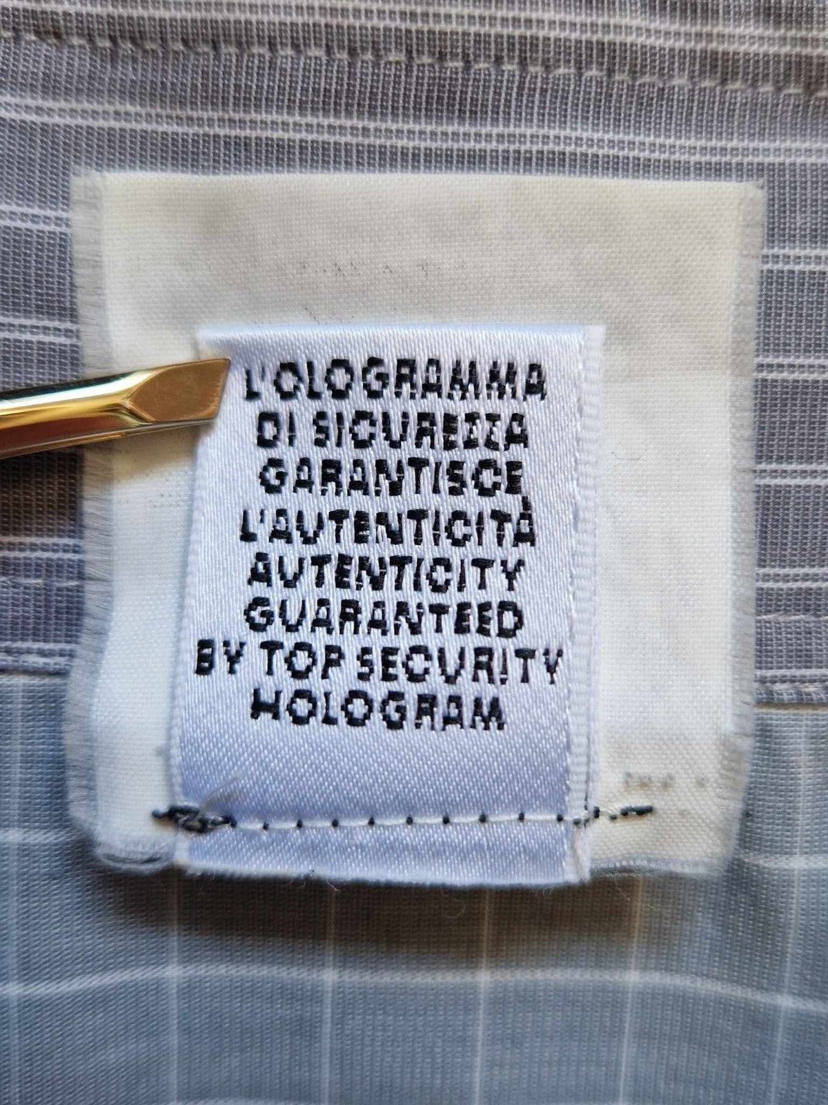 Dolce & Gabbana × Vintage Dolce & Gabbana men‘s shirt 36/50 Size US M / EU 48-50 / 2 - 8 Thumbnail