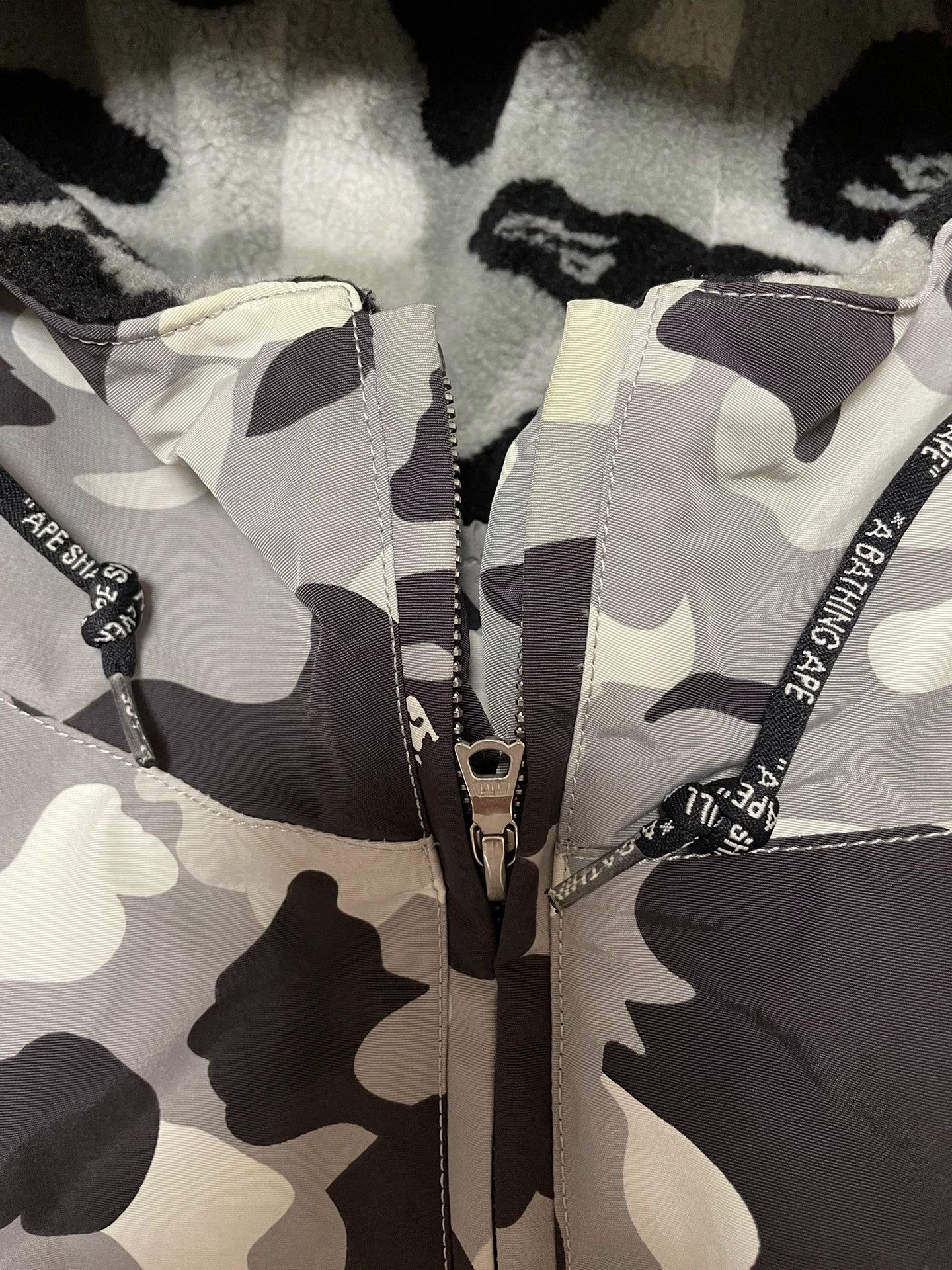 Bape BAPE 1ST CAMO 90s Gray Camo Half-Zip Fleece M Rare Size US M / EU 48-50 / 2 - 5 Thumbnail