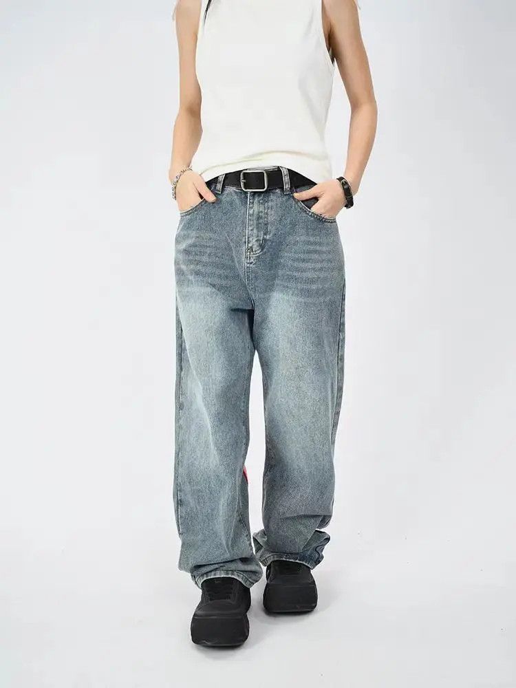 Designer × Japanese Brand Vintage Streetwear Hip Hop Loose Casual Pants Size US 33 - 1 Thumbnail