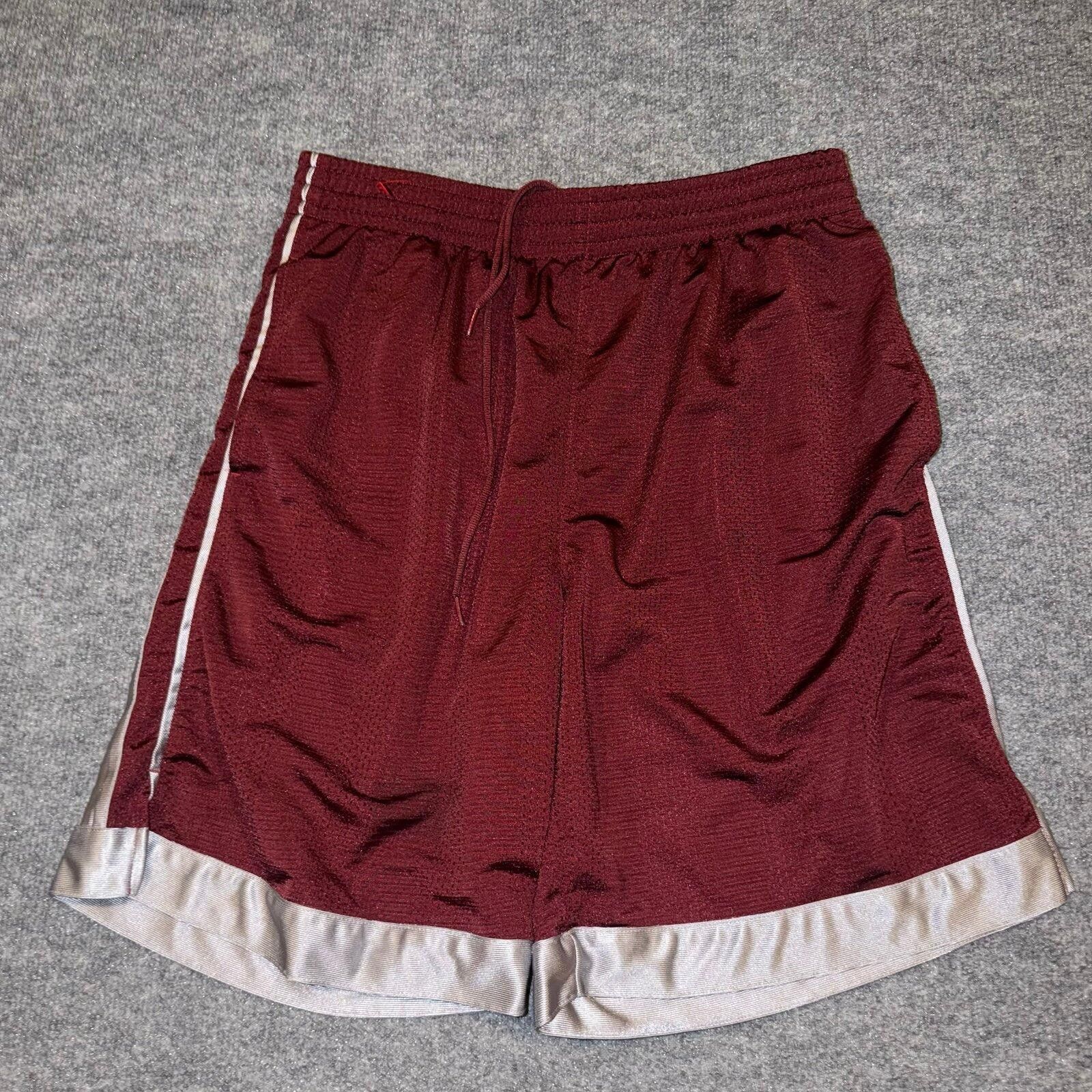 Nike Tek Gear Red Mesh Dazzle Baggy Hoop Shorts Mens MD VTG Size US 32 / EU 48 - 1 Thumbnail