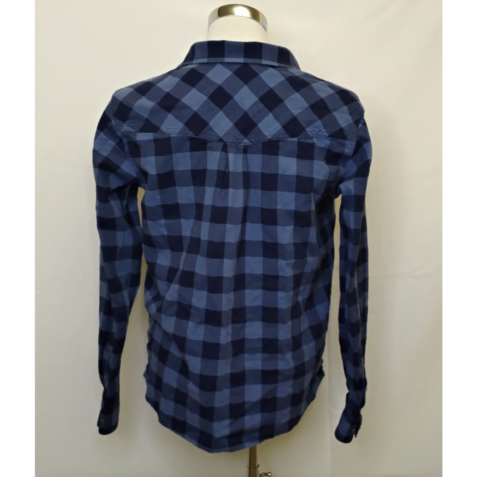 Stio Stio Flannel Button Up Overshirt Men's L Blue Buffalo Plaid Size US L / EU 52-54 / 3 - 3 Thumbnail