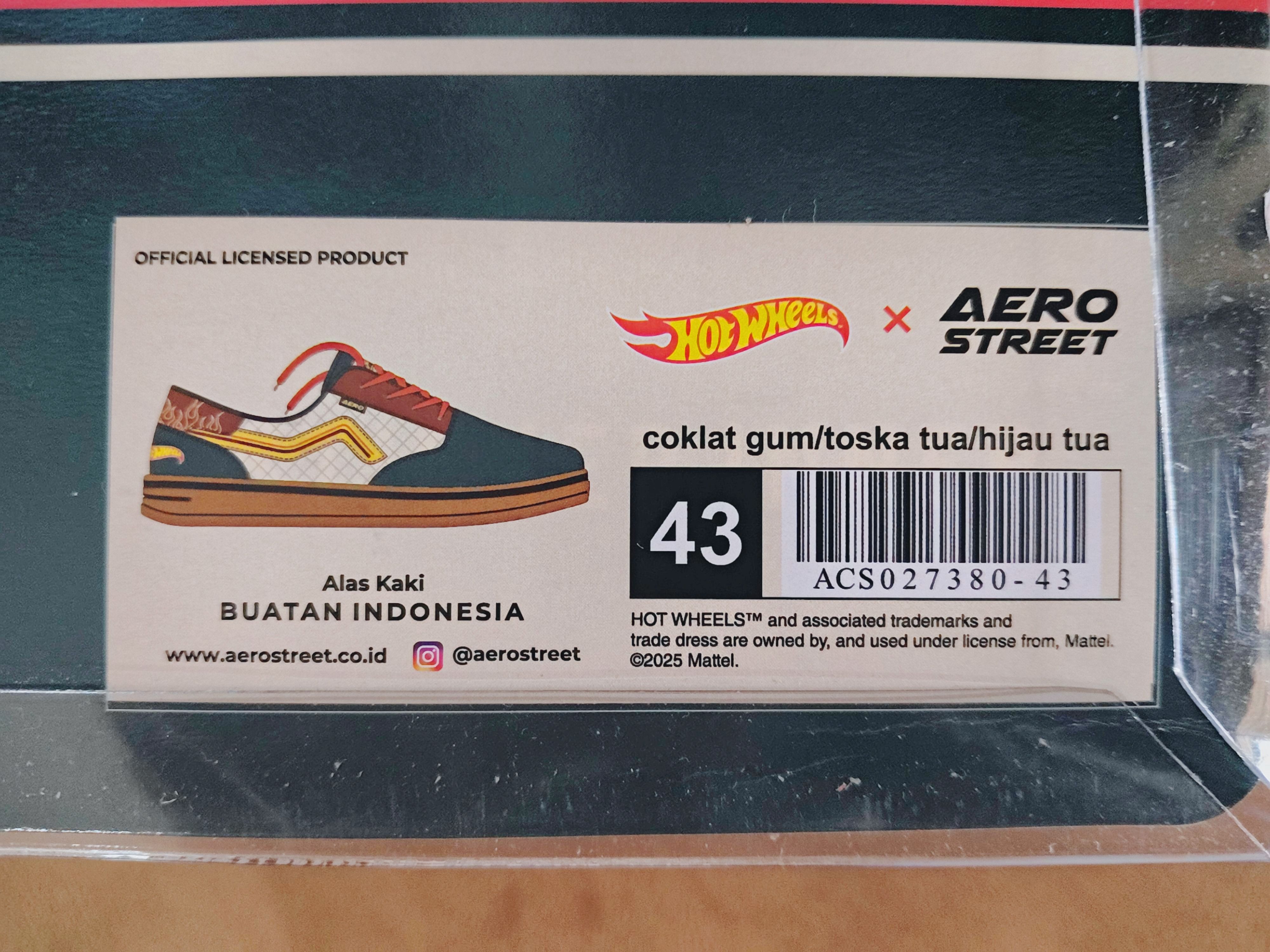 Vintage Aerostreet x Hot Wheels™ Limited Edition | Official Licensed Size US 10.5 / EU 43-44 - 11 Thumbnail