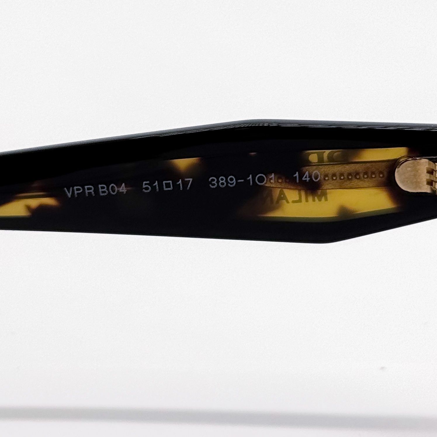Prada NEW PRADA EYEGLASSES PRB04V 3891O1 BLACK HAVANA WOMEN PR B04 Size ONE SIZE - 8 Thumbnail