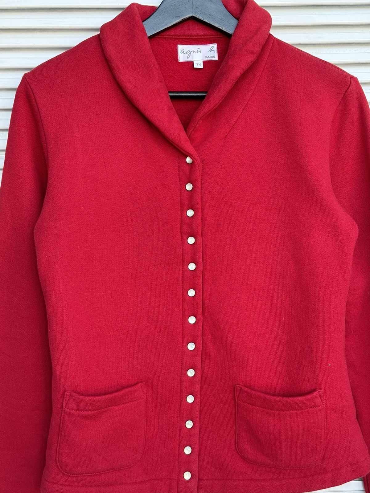 agnes b. Vintage Agnes B. Paris Button Sweater Size US S / EU 44-46 / 1 - 2 Thumbnail