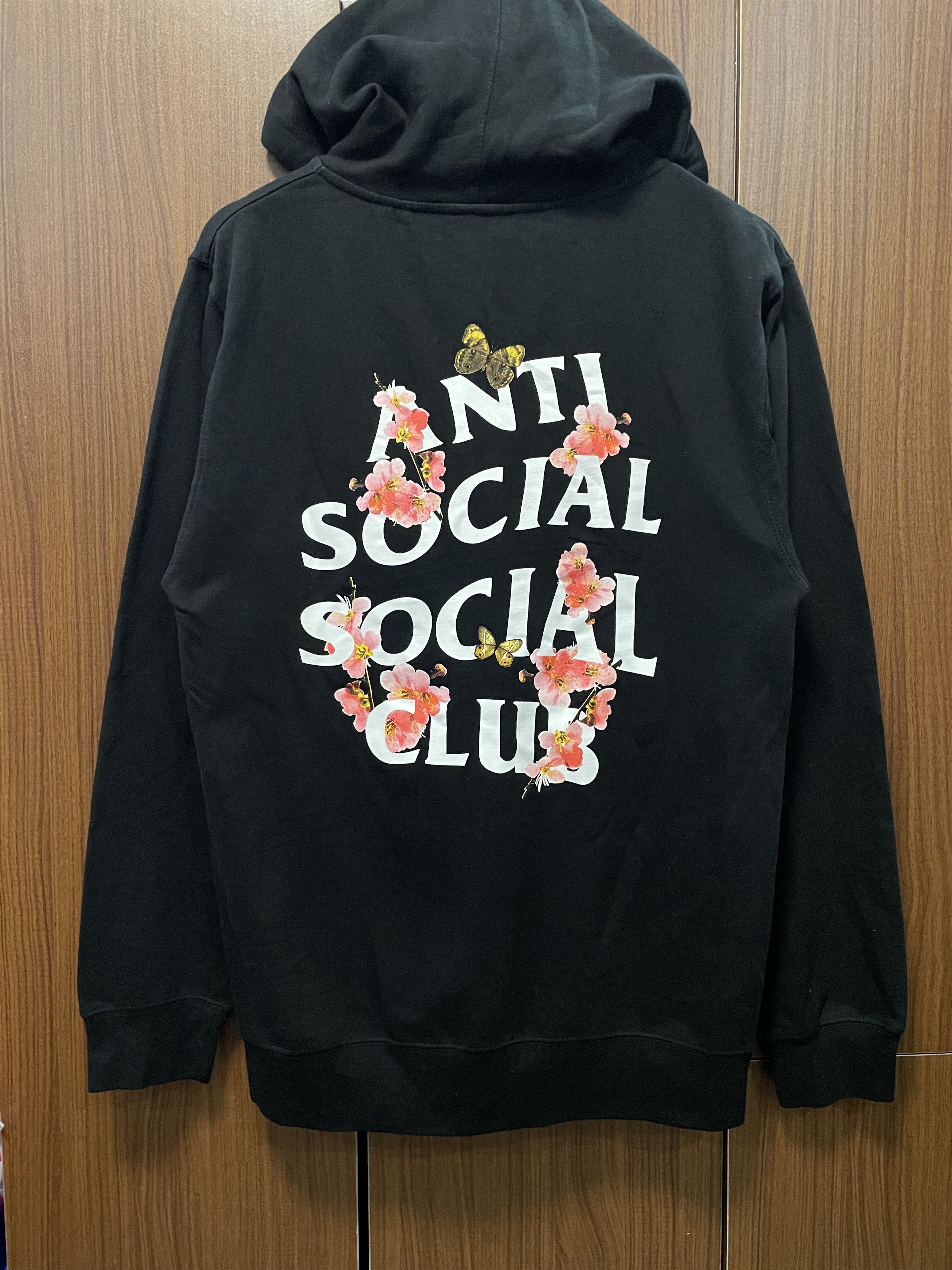 Anti Social Social Club ASSC - Zip Up Kkoch Flower Hoodie Size US S / EU 44-46 / 1 - 6 Thumbnail