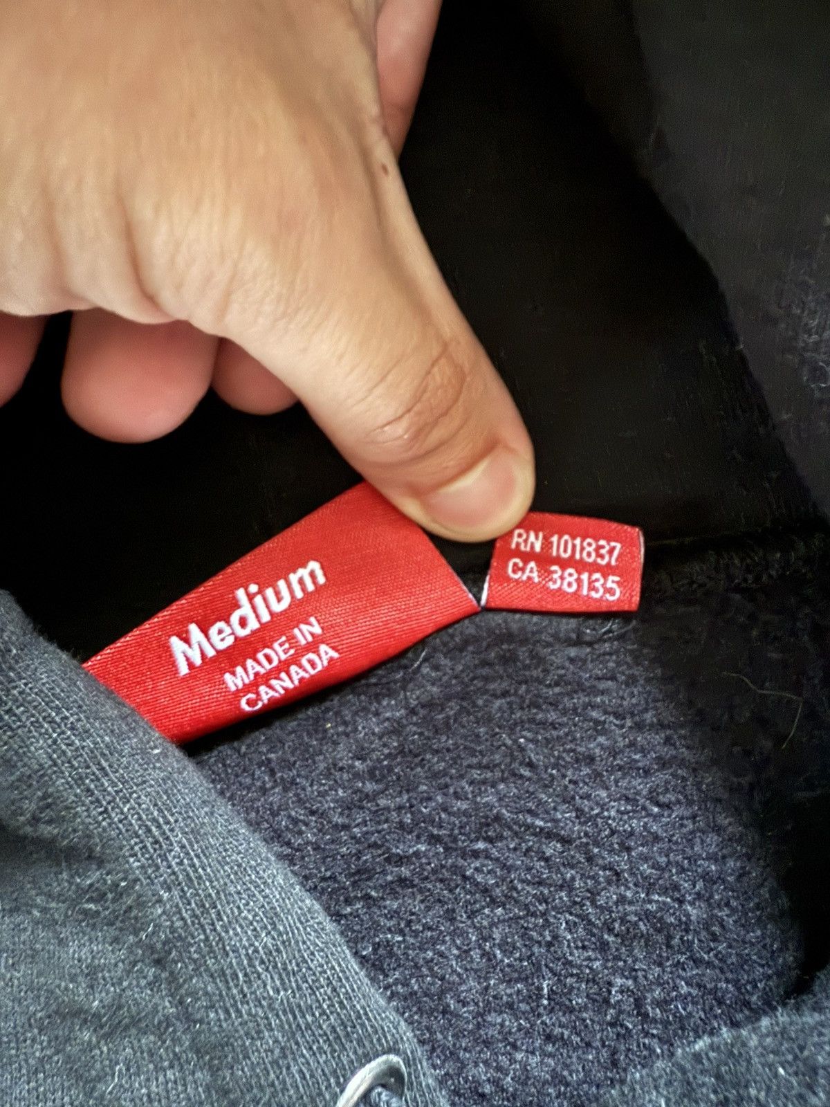 Supreme supreme hoodie gradient logo ss24 Size US M / EU 48-50 / 2 - 5 Thumbnail