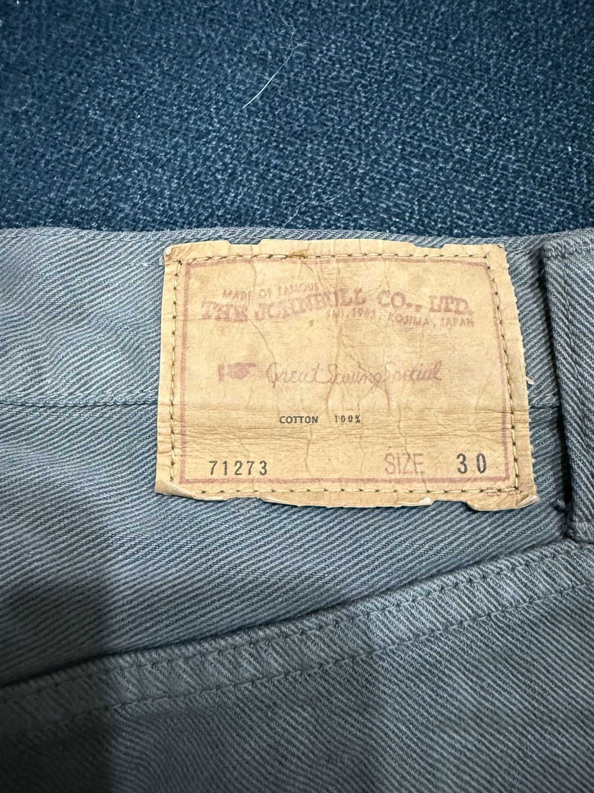 Johnbull Distress Denim Japan Brand John Bull Selvedge Size US 28 / EU 44 - 7 Thumbnail
