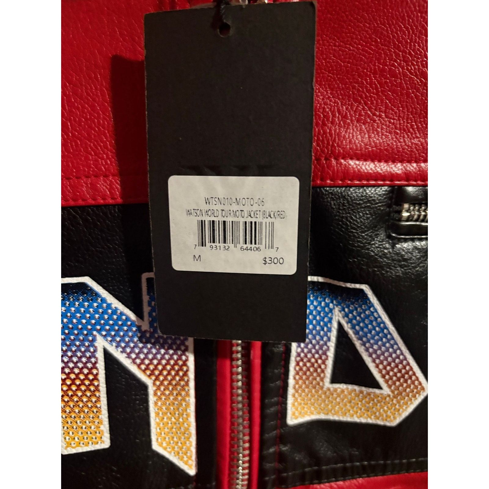 Other NWT SZ M - Watson World Tour Moto Jacket, Red/Blk Size US M / EU 48-50 / 2 - 3 Thumbnail