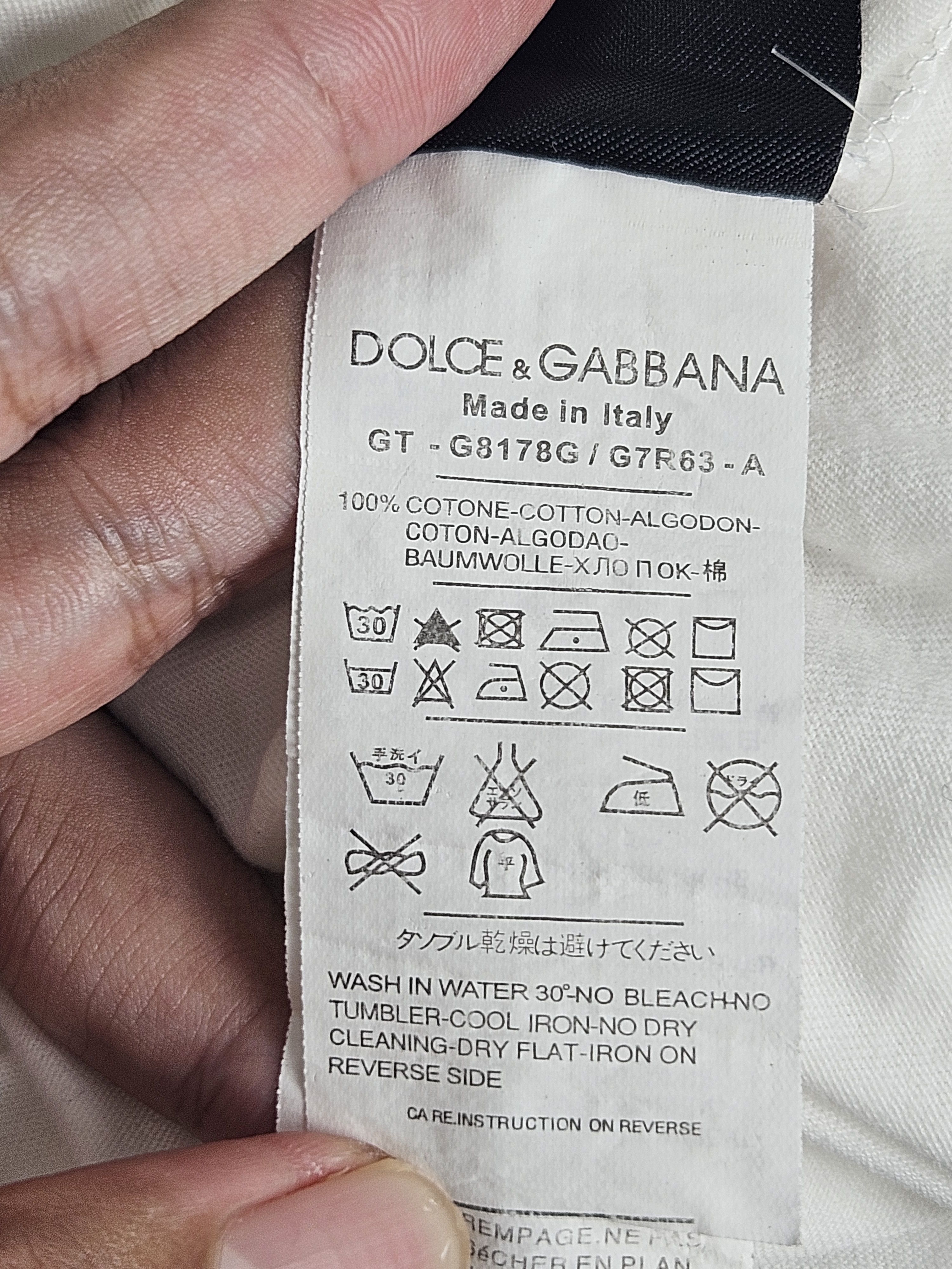 Dolce & Gabbana Dolce & Gabbana Italy Richard Gere Actor shirt Size US L / EU 52-54 / 3 - 7 Thumbnail