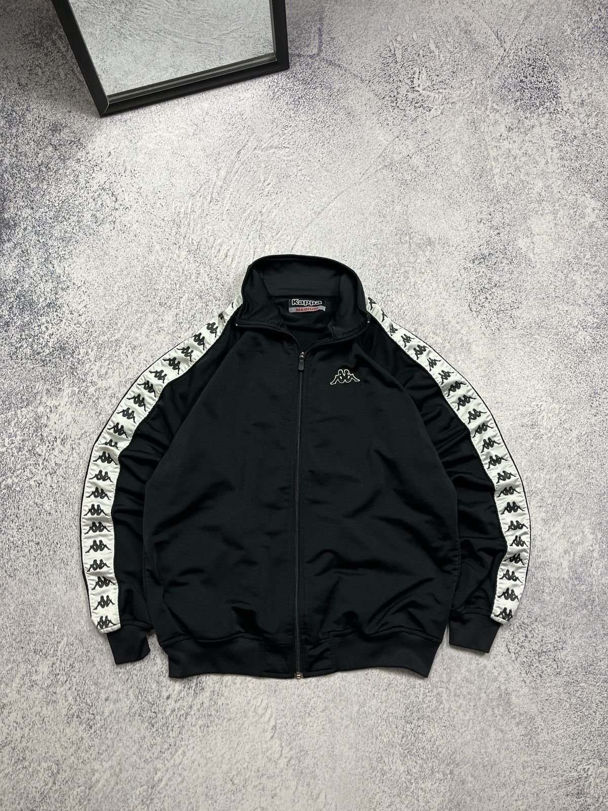 Kappa × Vintage Kappa Vintage Lampas Track Jacket Retro Y2K Casual 00’s Size US M / EU 48-50 / 2 - 1 Thumbnail