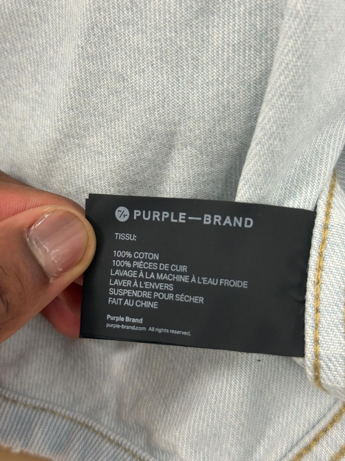 Purple Brand Western LS Shirt Size US M / EU 48-50 / 2 - 4 Thumbnail