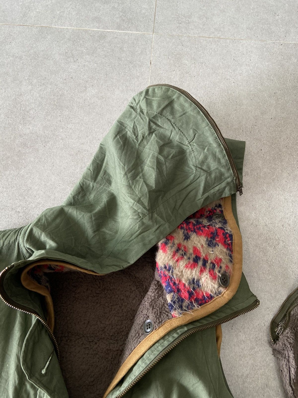 Issey Miyake Frapbois military Parka jacket Size US S / EU 44-46 / 1 - 7 Thumbnail