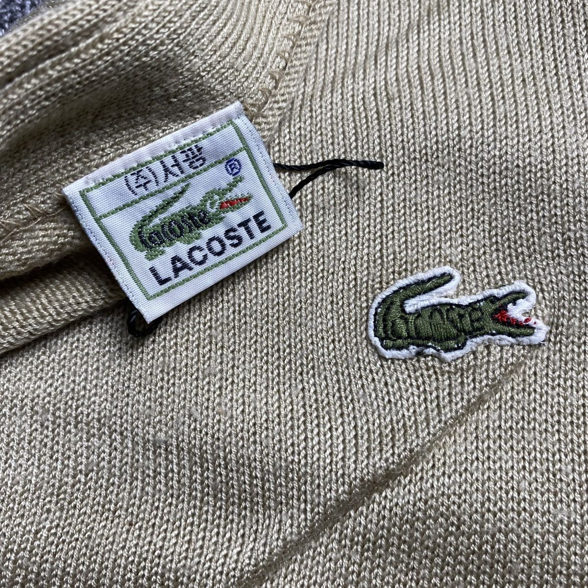 Lacoste Lacoste vintage cardigan sweater knitted Size US L / EU 52-54 / 3 - 3 Thumbnail