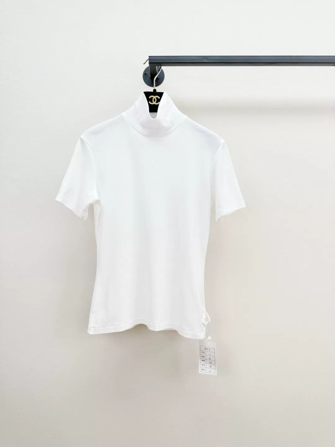 Yohji Yamamoto Yohji Yamamoto Mock Neck Short Sleeve Size M / US 6-8 / IT 42-44 - 1 Thumbnail