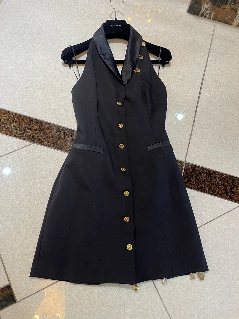 Versace Versace Medusa logo dress suit vest dress Size M / US 6-8 / IT 42-44 - 9 Thumbnail